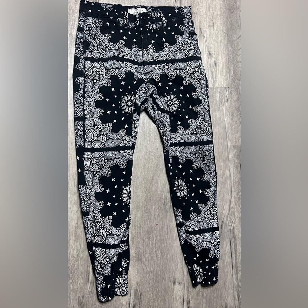 Men Golden Denim Jogger 32